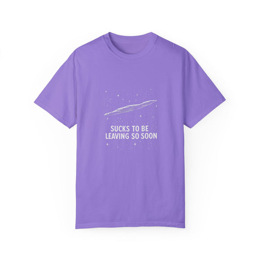 Unisex Garment-Dyed T-shirt - "Oumuamua 2"