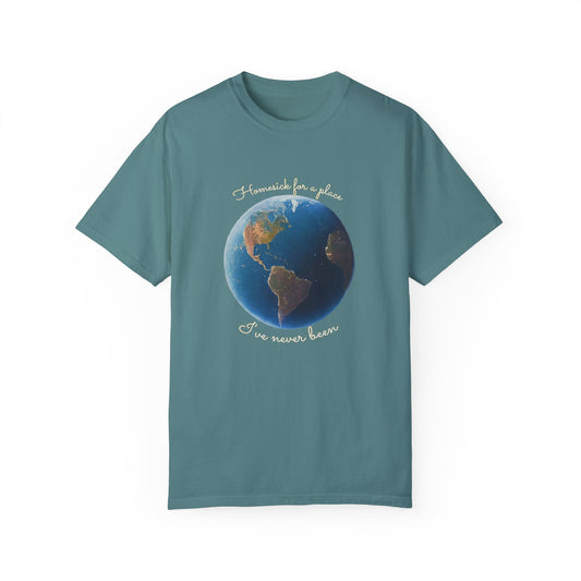 Unisex Garment-Dyed T-shirt - "Never Been"